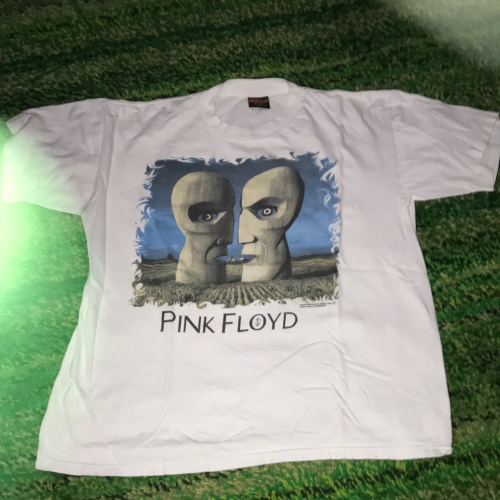Pink Floyd 1994 North American Tour Vintage Brockum Graphic Tee White Mens L